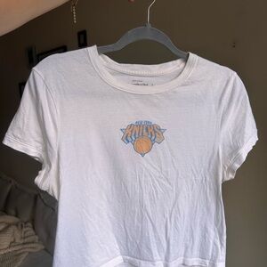 Abercrombie & Fitch Knicks Baby Tee